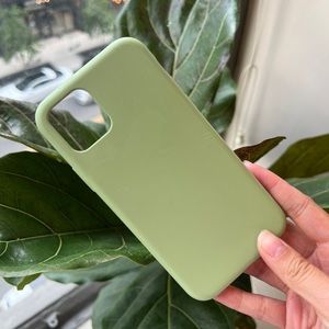Sage silicon iPhone 11 Pro case